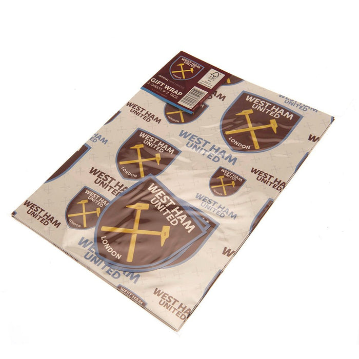 West Ham United FC Gift Wrap - Excellent Pick