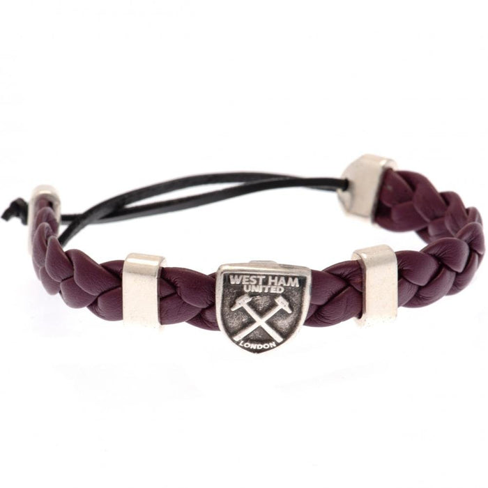 West Ham United FC PU Slider Bracelet - Excellent Pick