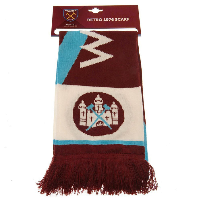 West Ham United FC Retro 1976 Scarf - Excellent Pick