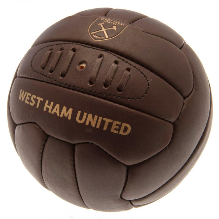 West Ham United FC Retro Heritage Football - Excellent Pick