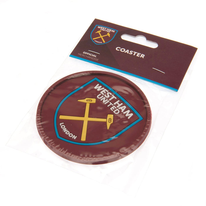 West Ham United FC Silicone Coaster - Excellent Pick