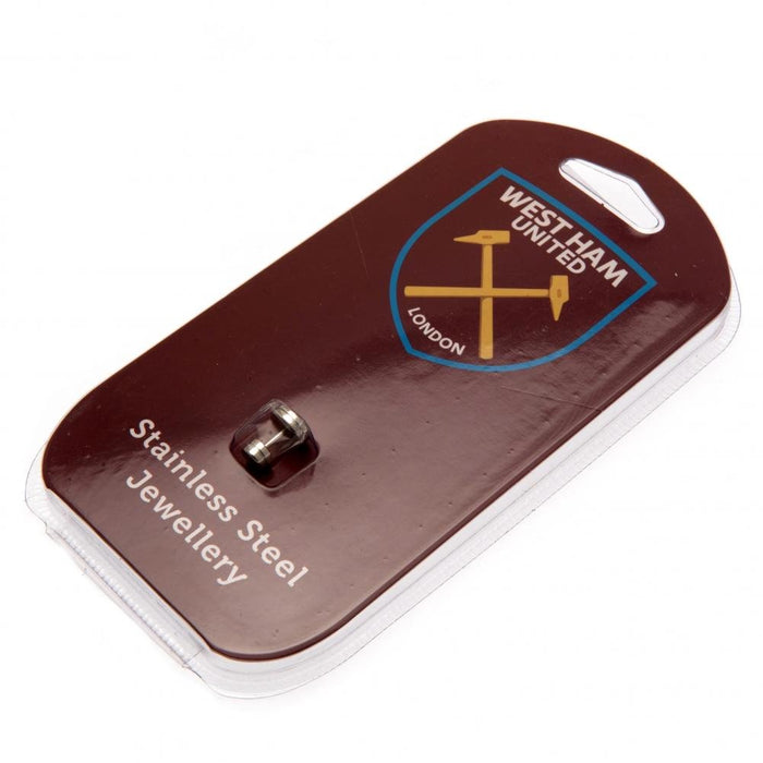 West Ham United FC Stainless Steel Stud Earring - Excellent Pick