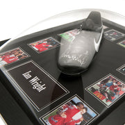 Arsenal FC Wright Signed Boot (Framed)
