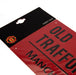 Manchester United FC Colour Street Sign