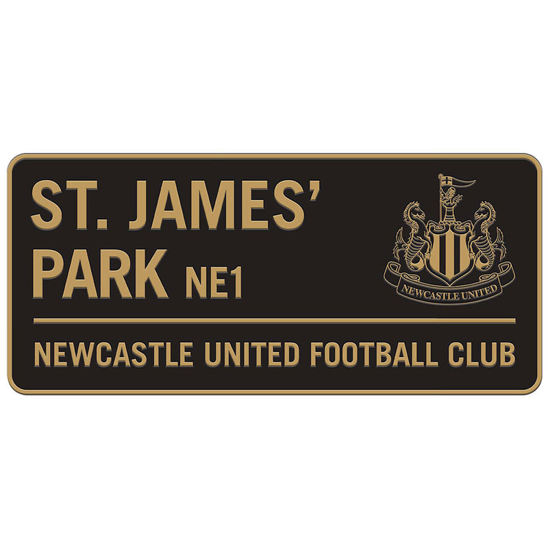 Newcastle United FC Two Tone Street Sign