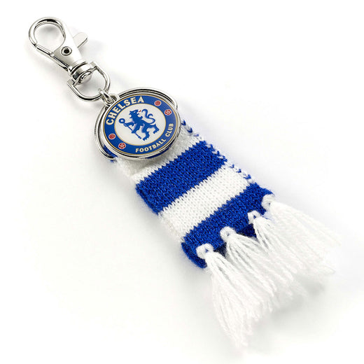 Chelsea FC Blue Bar Scarf Bag Charm