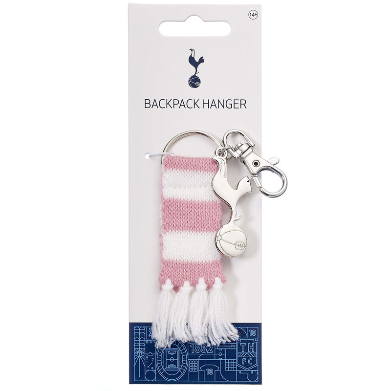 Tottenham Hotspur FC Pink Bar Scarf Bag Charm