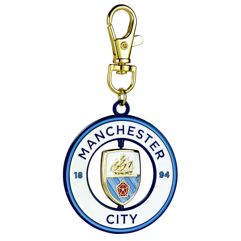 Manchester City FC Spinner Bag Charm