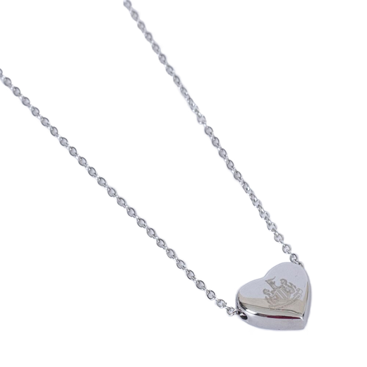 Newcastle United FC Stainless Steel Heart Necklace