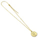 Arsenal FC Gold Finish Crest Necklace
