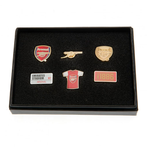 Arsenal FC 6pc Badge Set