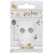 Harry Potter Silver Plated Time Turner Stud Earrings
