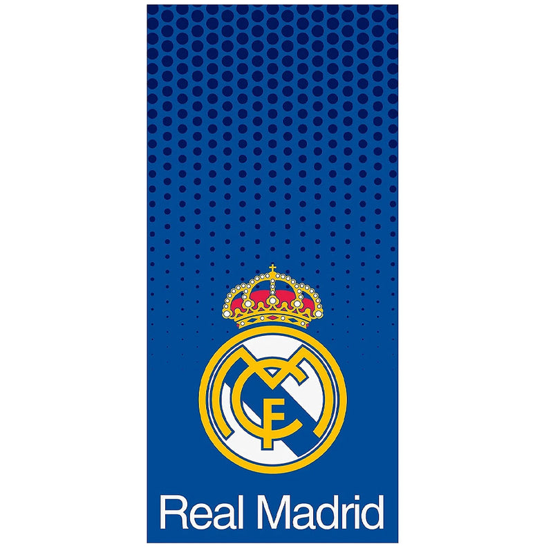 Real Madrid FC Blue Towel