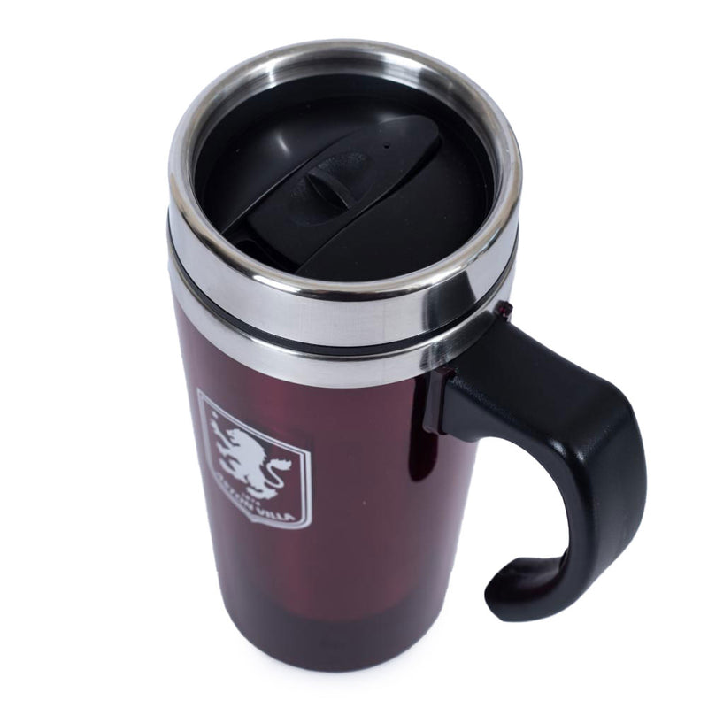Aston Villa FC Handled Travel Mug