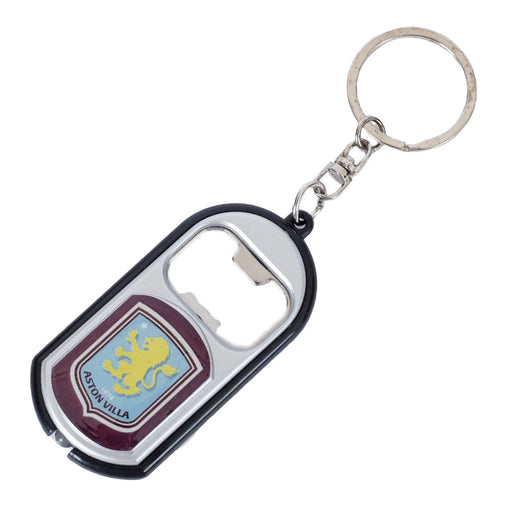 Aston Villa FC Keyring Torch Bottle Opener
