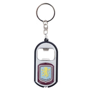 Aston Villa FC Keyring Torch Bottle Opener