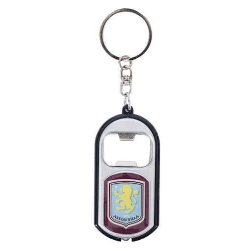 Aston Villa FC Keyring Torch Bottle Opener