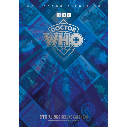 Doctor Who Classic Edition Deluxe Calendar 2026