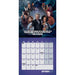 Doctor Who Classic Edition Square Calendar 2026