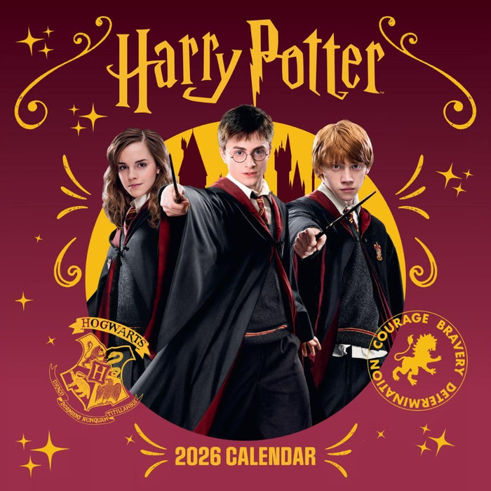 Harry Potter Square Calendar 2026