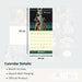 The Legend Of Zelda Square Calendar 2026