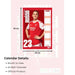 Arsenal WFC A3 Calendar 2026
