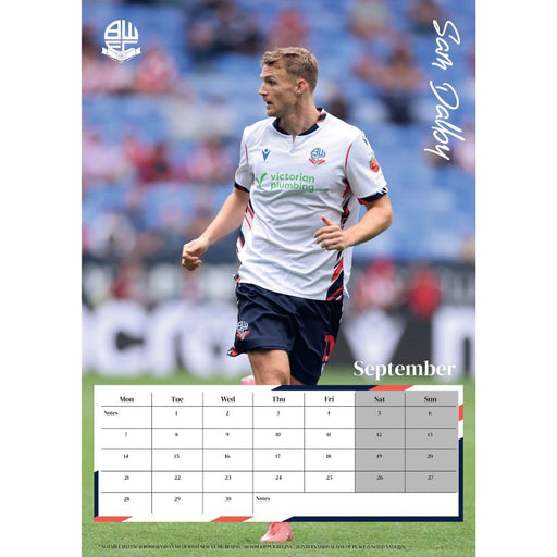 Bolton Wanderers FC A3 Calendar 2026