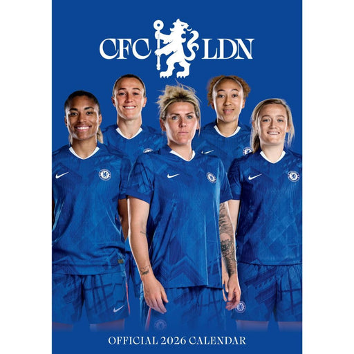 Chelsea WFC A3 Calendar 2026