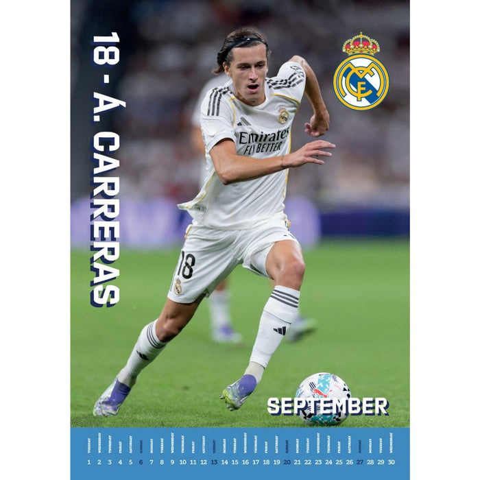 Real Madrid FC A3 Calendar 2026