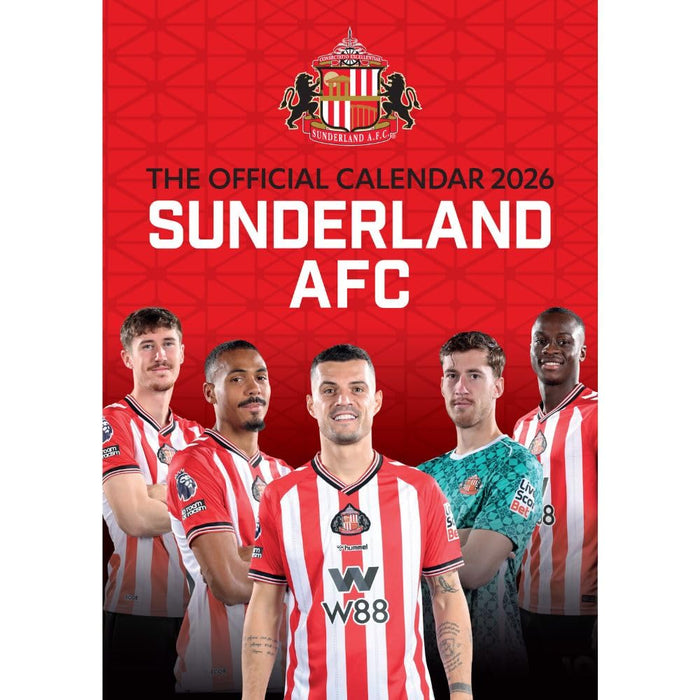 Sunderland AFC A3 Calendar 2026