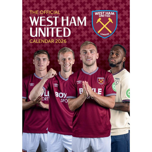 West Ham United FC A3 Calendar 2026