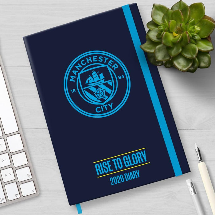 Manchester City FC A5 Diary 2026