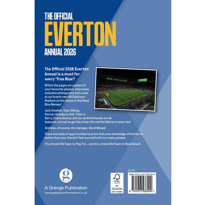 Everton FC Annual 2026