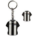 Newcastle United FC Home Shirt Keyring & Badge Set