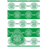 Celtic FC Text Gift Wrap