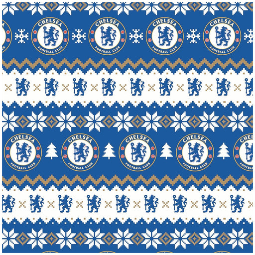 Chelsea FC Christmas Gift Wrap