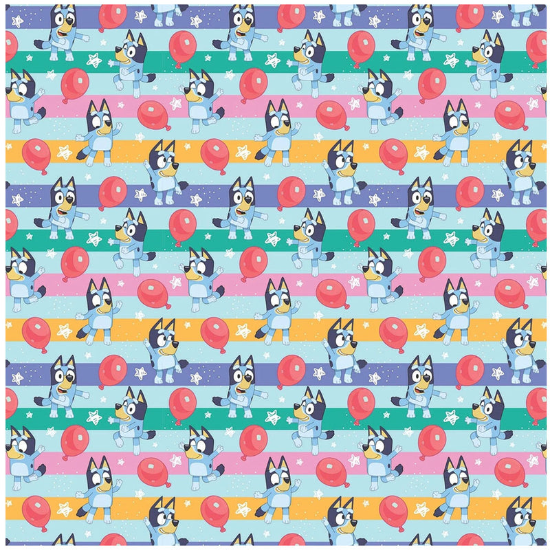 Bluey Balloon Gift Wrap