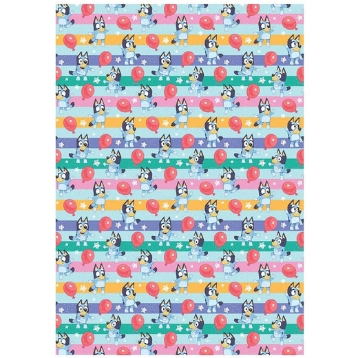 Bluey Balloon Gift Wrap