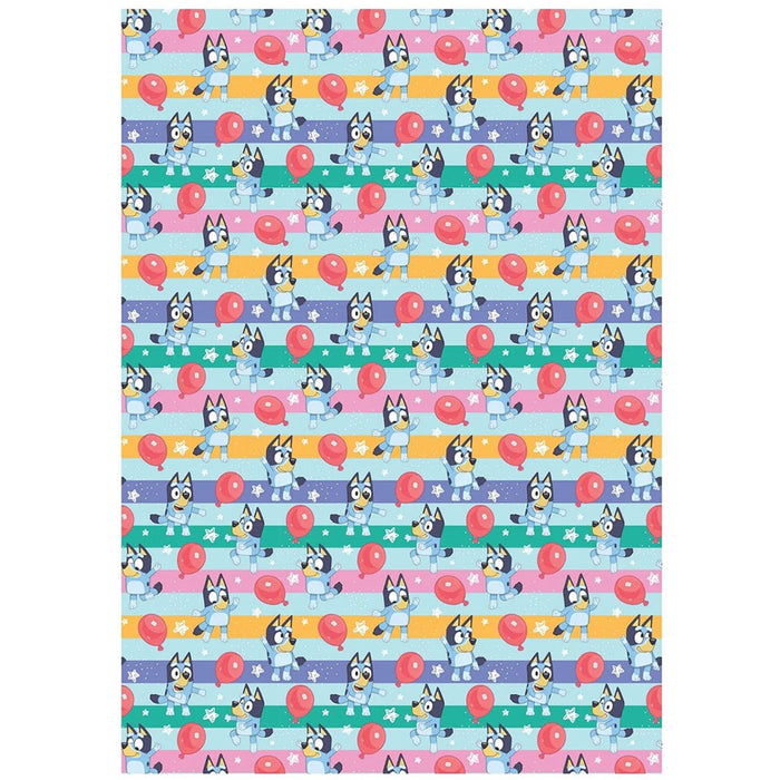 Bluey Balloon Gift Wrap