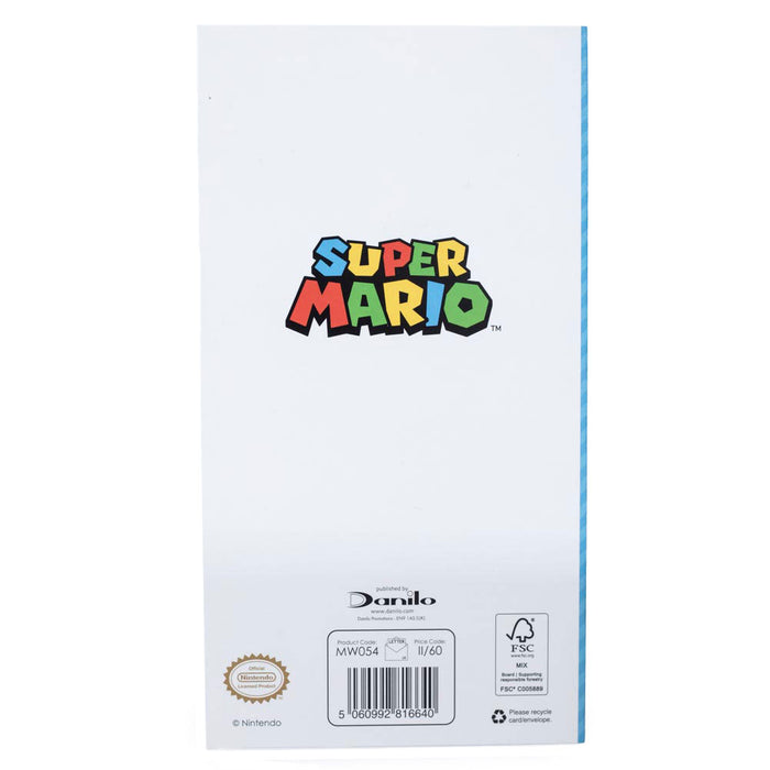 Super Mario Birthday Card