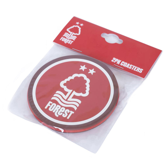 Nottingham Forest FC 2pk Coaster Set