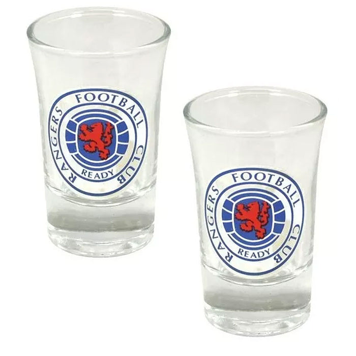 Rangers FC 2pk Shot Glass Set