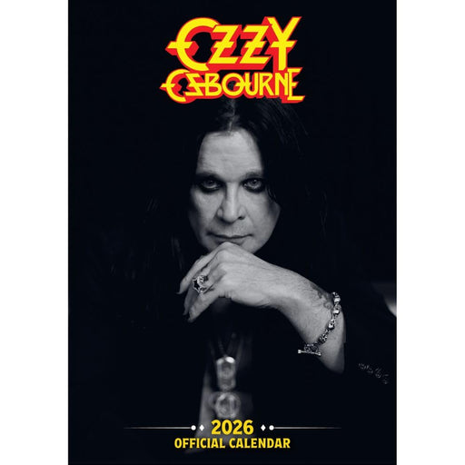 Ozzy Osbourne A3 Calendar 2026