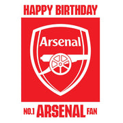 Arsenal FC 3D Lenticular Birthday Card