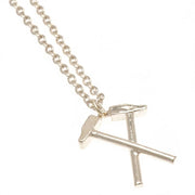 West Ham United FC Silver Plated Boxed Hammers Pendant