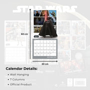 Star Wars Square Calendar 2027