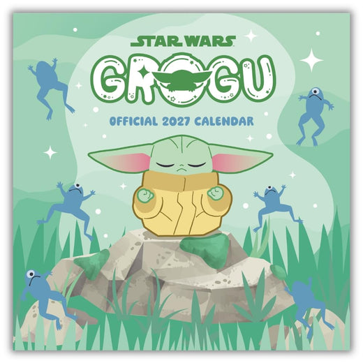 Star Wars: The Mandalorian Grogu Square Calendar 2027