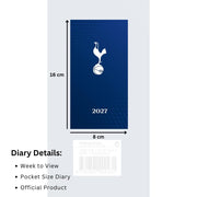 Tottenham Hotspur FC Slim Diary 2027