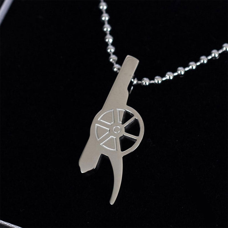 Arsenal FC Stainless Steel Cannon Pendant & Chain - Excellent Pick