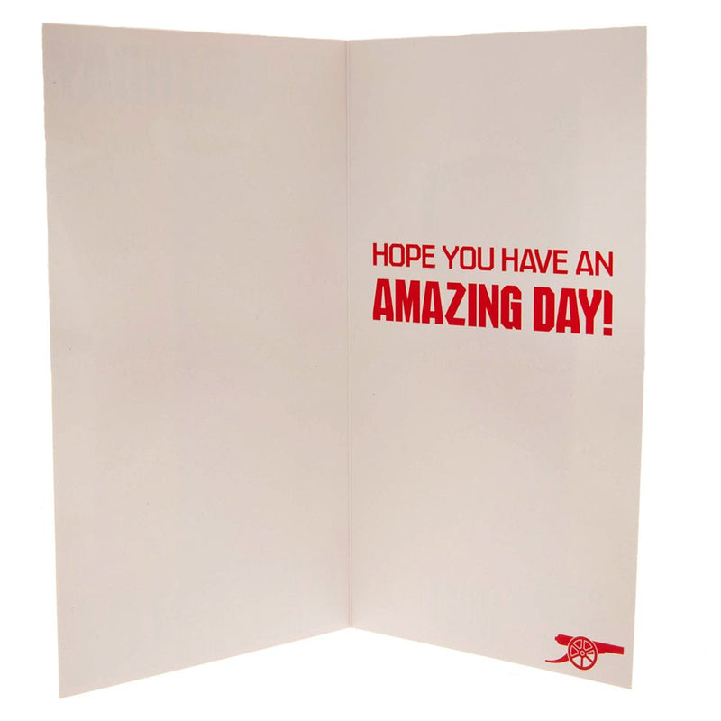 Arsenal FC Birthday Card Retro - Excellent Pick